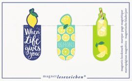 MARCAPAGINAS MAGNETICO LIMONES TE DA LA VIDA 6 UNI