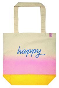 BOLSA TELA DE LA COMPRA ALGODON ORG. HAPPY