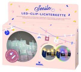 GUIRNALDA PINZAS PARA FOTOS LED SMILE