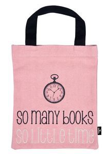 BOLSA DE TELA PARA LIBROS SO MANY BOOKS