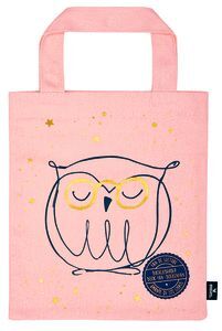 BOLSA DE TELA PARA LIBROS BUHO LECTOR