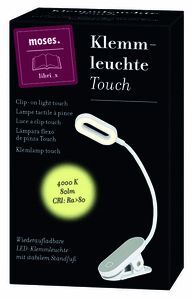 LAMPARA DE LECTURA TOUCH GRIS RECARGABLE