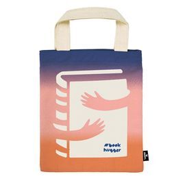 BOLSA DE TELA LIBROS  BOOK HUGGER