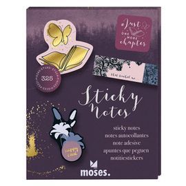 EXPOSITOR 12 SETS DE NOTAS ADHESIVAS BOOKLOVERS