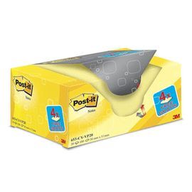 NOTA ADHESIVA POST-IT 38X51MM 20X100H AMARILLO CAN