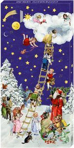 CALENDARIO ADVIENTO CHOCOLATE NAVIDAD EN LAS NUBES