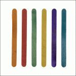 PALITOS DE MADERA 150PZAS COLOR SURTIDO