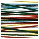 VARILLAS CHENILLE 25PZAS 30X0.6 COLORES SURTIDOS