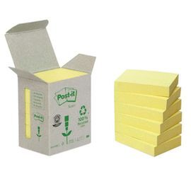 NOTA ADHESIVA POST-IT 38X51MM 6X100H RECICLADA AMA