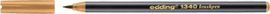 ROTULADOR EDDING 1340 CON PUNTA DE PINCEL OCRE