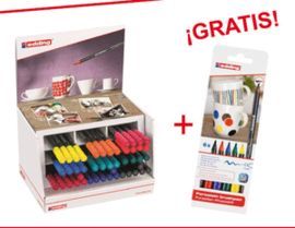 ROTULADOR PINCEL EDDING 4200 COL SURT EXP 46 UDS+