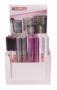 ROTULADOR EDDING 750 EXPOSITOR 24 UDS COLORES SURT