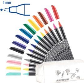 ROTULADOR EDDING 1200 12 COL SURT Y 2 PASTEL EXP 1
