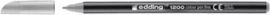 ROTULADOR EDDING 1200 GRIS PLATA