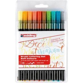 ROTULADOR EDDING 1340 10 COLORES SUAVES SURTIDOS