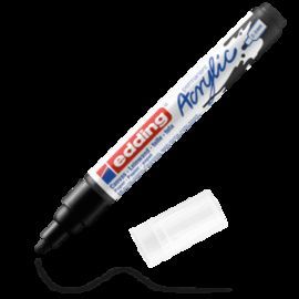 MARCADOR ACRILICO EDDING 5100 TRAZO MEDIO NEGRO