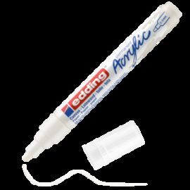 MARCADOR ACRILICO EDDING 5100 TRAZO MEDIO BLANCO