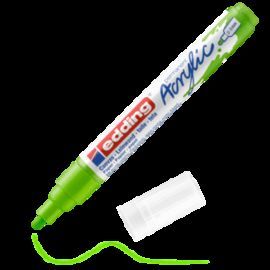 MARCADOR ACRILICO EDDING 5100 TRAZO MEDIO VERDE LI