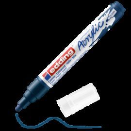 MARCADOR ACRILICO EDDING 5100 TRAZO MEDIO AZUL NOC