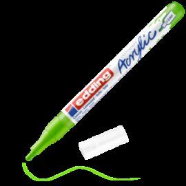 MARCADOR ACRILICO EDDING 5300 TRAZO FINO VERDE LIM
