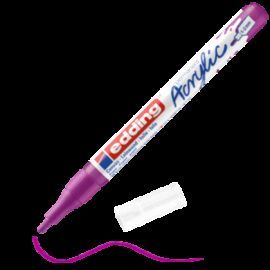 MARCADOR ACRILICO EDDING 5300 TRAZO FINO ARANDANO