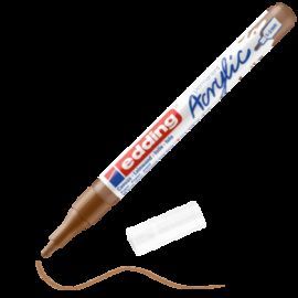 MARCADOR ACRILICO EDDING 5300 TRAZO FINO AVELLANA