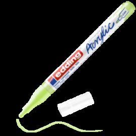 MARCADOR ACRILICO EDDING 5300 TRAZO FINO VERDE PAS