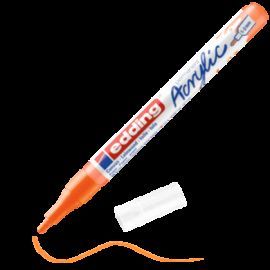 MARCADOR ACRILICO EDDING 5300 TRAZO FINO NARANJA N
