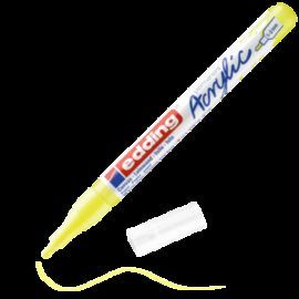 MARCADOR ACRILICO EDDING 5300 TRAZO FINO AMARILLO