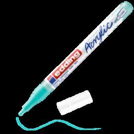 MARCADOR ACRILICO EDDING 5300 TRAZO FINO TURQUESA