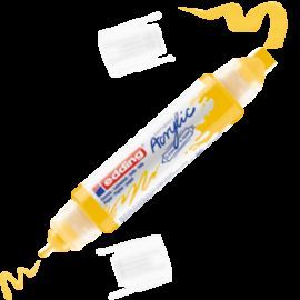 MARCADOR ACRILICO 3D EDDING 5400 AMARILLO TRAFICO