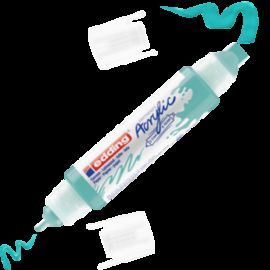 MARCADOR ACRILICO 3D EDDING 5400 TURQUESA