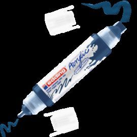 MARCADOR ACRILICO 3D EDDING 5400 AZUL NOCHE