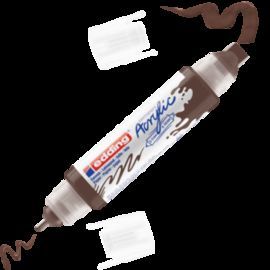 MARCADOR ACRILICO 3D EDDING 5400 MARRON CHOCOLATE