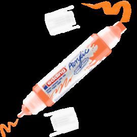 MARCADOR ACRILICO 3D EDDING 5400 NARANJA NEON