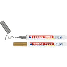 ROTULADOR EDDING 4085 BLISTER ORO/ PLATA