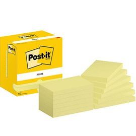 NOTA ADHESIVA POST-IT 76X127 100H AMARILLO