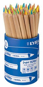 LAPIZ DE COLOR LYRA SUPER FERBY MINA 4 COLORES BOT
