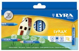 CERAS MAXI LYRA LYRAX ESTUCHE 12 UD