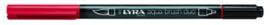 ROTULADOR LYRA AQUA BRUSH DUO BURDEOS