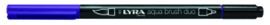 ROTULADOR LYRA AQUA BRUSH DUO VIOLETA