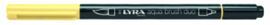 ROTULADOR LYRA AQUA BRUSH DUO AMARILLO CREMA