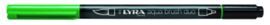 ROTULADOR LYRA AQUA BRUSH DUO VERDE