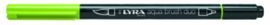 ROTULADOR LYRA AQUA BRUSH DUO VERDE MANZANA