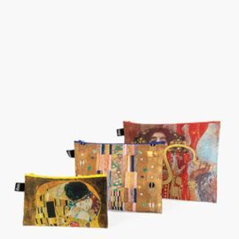 ZIP POCKETS GUSTAV KLIMT RECYCLED