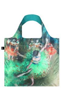 BOLSA PLEGABLE EDGAR DEGAS BAILARINA EN VERDE