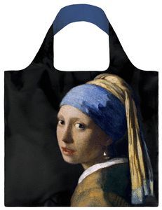 BOLSA PLEGABLE VERMEER GIRL PEARL RECYCLABLE