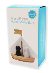SET DE 2 RECIPIENTES SAL Y PIMIENTA SAILING BOAT