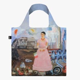BOLSA PLEGABLE LOQI FRIDA KAHLO AUTORRETRATO EN FR