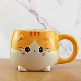 TAZA CON FORMA DE GATITO